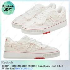 Reebok Kanghyuk Club C Ltd White Red RMIA04DC99FAB0020300 Men's US6-11.5 NEW