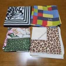 HIROKO KOSHINO Sybilla JIM THOMPSON Pinky&Dianne Handkerchief Set of 4 Japan