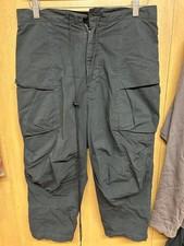 THE VIRIDI-ANNE Cargo Half Pants Black Drawcord Japanese Brand