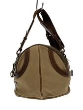 KYOJI MARUYAMA Shoulder Bag, Canvas, BEG (Plain)