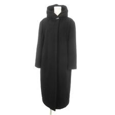 Gianfranco Ferre Studio Wool Cashmere Long Coat Hoodie Used