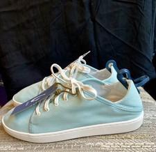 OluKai-Pehuea Li-Sneakers-Swell/White-Women's Size 8-NEW-20379-AAWS
