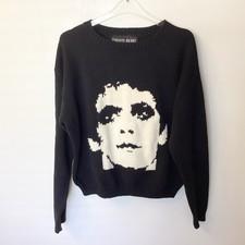 Enfants Riches Deprimes Lou Reed Transformer Wool Crewneck Sweater - Black - S