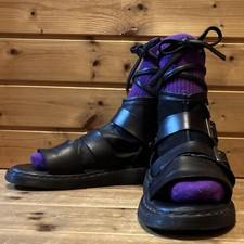 Lieve Van Gorp Black Leather Tabi Accessories Rare Used‌