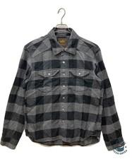 KADOYA Checkered shirt Size: 3L Gray Men