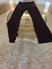 Vintage Prada Linea Rossa Cotton Stretch Flare Pants (2009 Archive) Black Size M