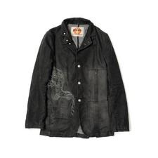 Men's Michiko Koshino Jacket Grey Polyester 38 / M /