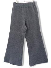 Lisa Yang 100% Cashmere Wide Legged Trousers Pants Women's Size 2 (M/L) Grey