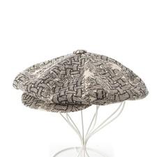 Comme des Garcons Christopher Nemeth Canvas Linen Cotton Big Hat Beige Black M
