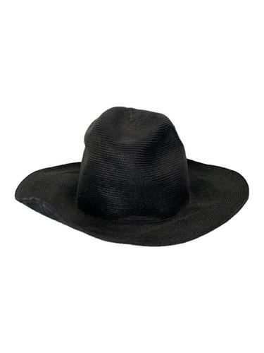 KIJIMA TAKAYUKI × The Viridi-anne Straw Hat Hat Black Mens Long Brim VI-2548-09