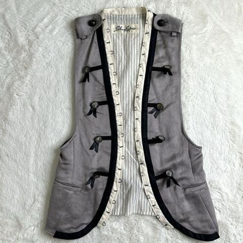 SHARE SPIRIT / Gilet vest with antique buttons