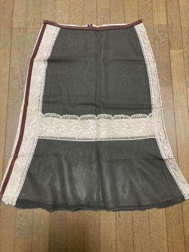 SHARE SPIRIT Silk Skirt Lace