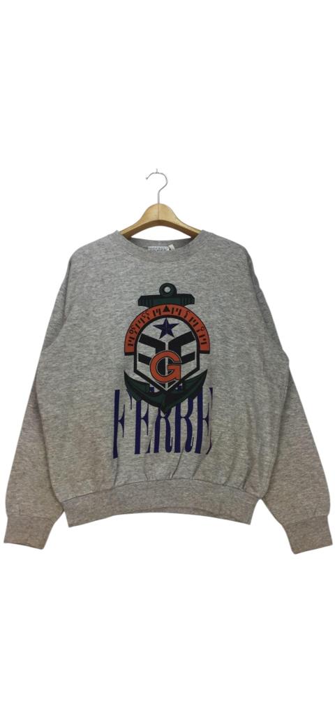Vintage Gianfranco Ferre Spellout Big Logo Hoodie