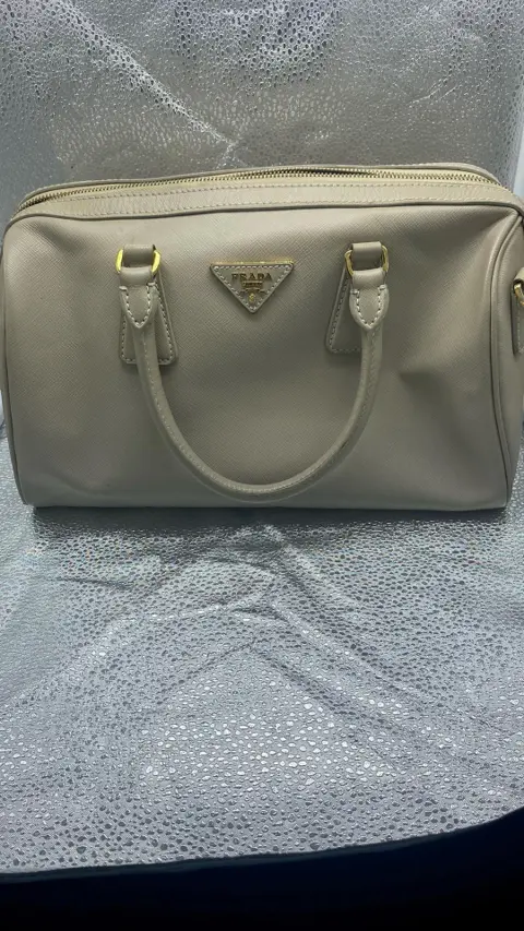 Prada Vintage Bowling Style Bag