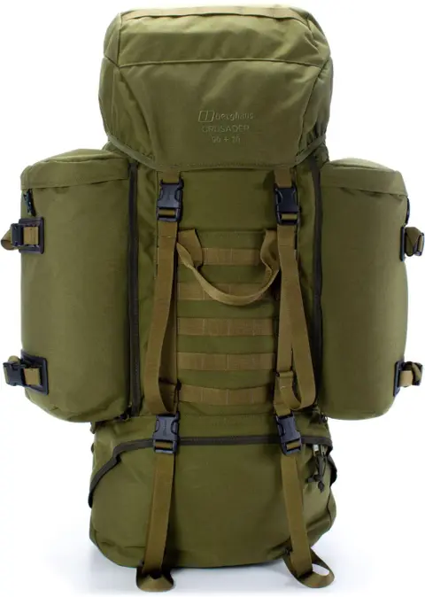 Tactical military surplus hunting rucksack Berghaus Crusader 90+20 MMPS