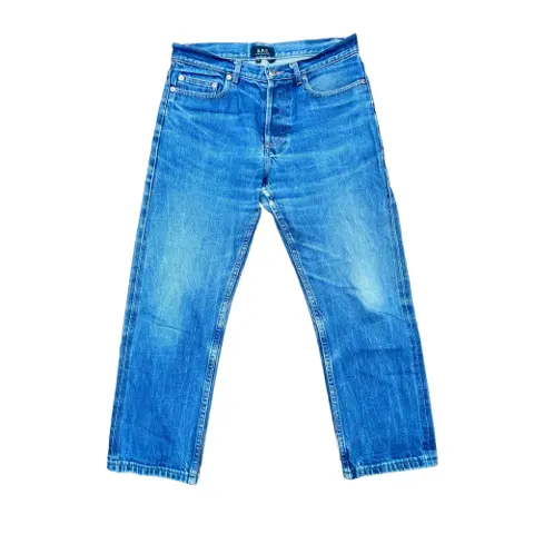 A.P.C. Butler Faded Denim Jeans New Standard Size 30