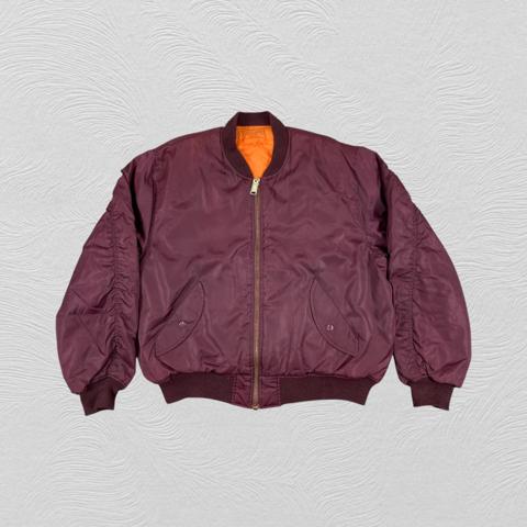 VTG MA-1 (USAF) Flyer's Phantom Military Large Jacket Bomber Jacket/Alpha Industries Jacket/Buzz Rickson Jacket/Avirex Jacket/Army Jacket