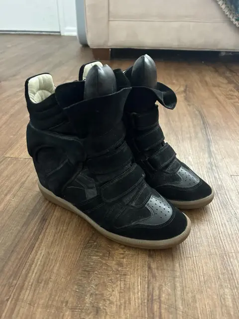 ISABEL MARANT BEKETT Sneakers leather wedge sneakers