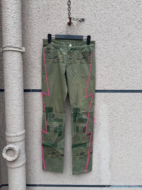Undercover 01SS Lightning Camo Pants