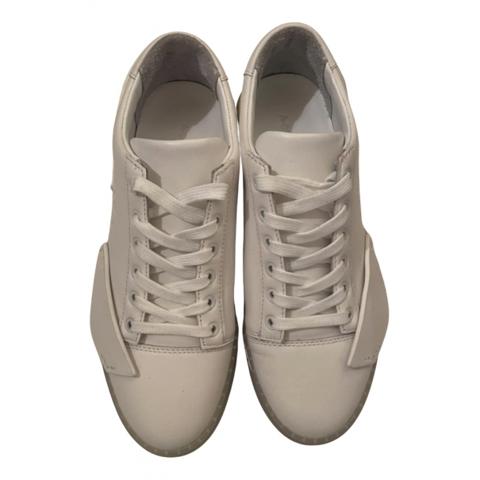Leather trainers