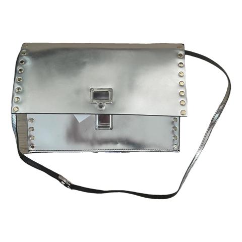 Lunch leather handbag