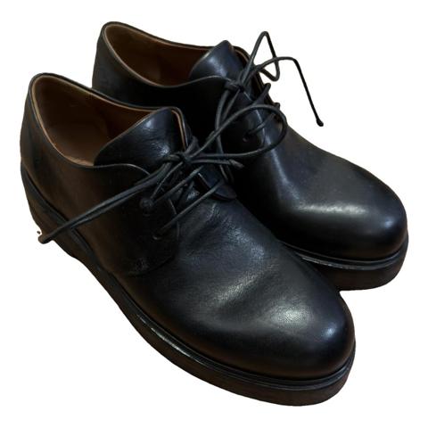 Leather lace ups