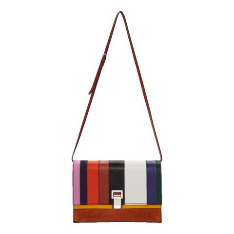 Lunch leather crossbody bag
