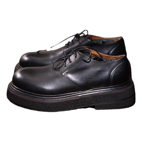 Leather lace ups