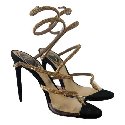 Velvet heels