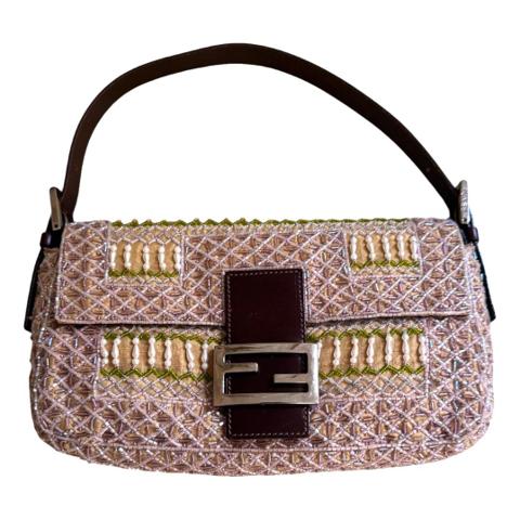 Baguette glitter handbag