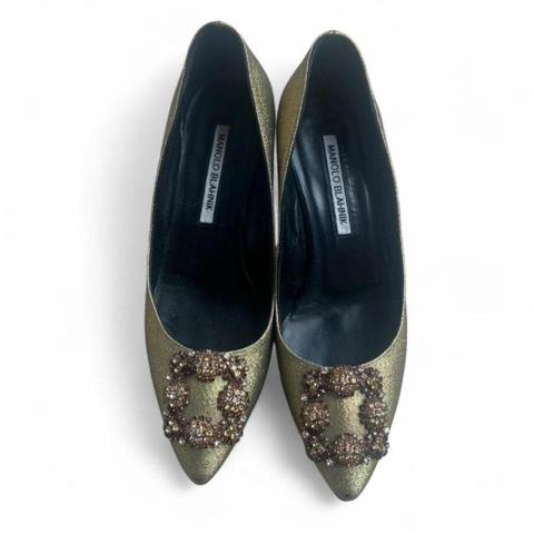 Hangisi glitter heels