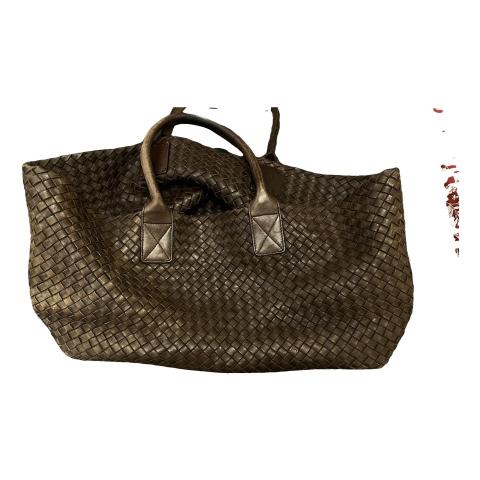 Cabat leather tote