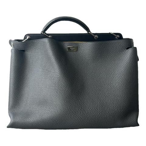 Peekaboo leather bag