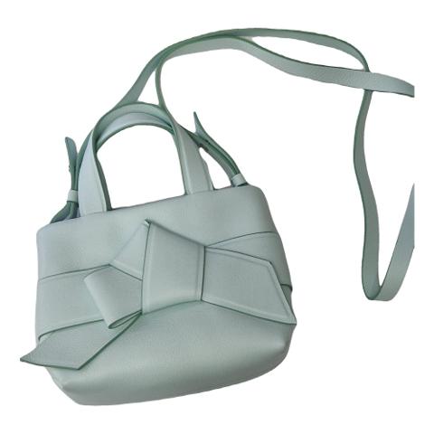 Musubi leather handbag