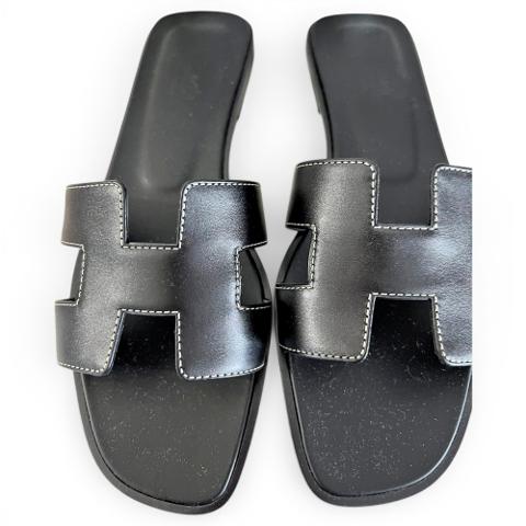 Oran leather sandal