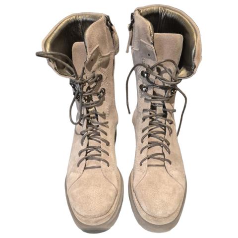 Leather boots