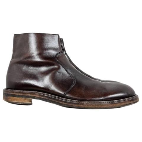 Leather boots