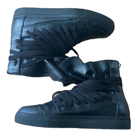 Leather lace ups