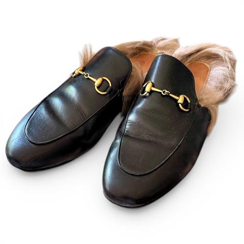 Princetown leather flats