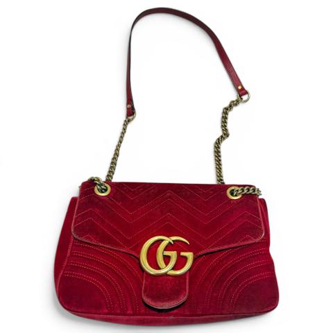 GG Marmont velvet handbag