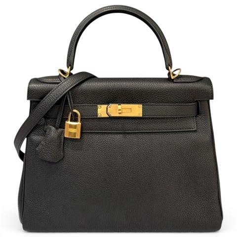 Kelly 28 leather handbag