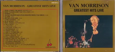 Van Morrison - Greatest Hits Live - BOOTLEG CD