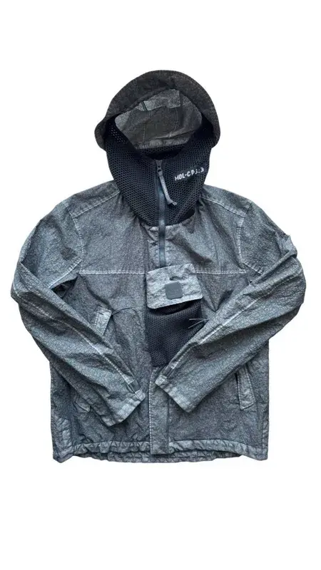 C.P. Company Metropolis Co-Ted Hooded Jacket Antracite