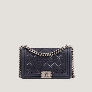 CHANEL Boy Studded