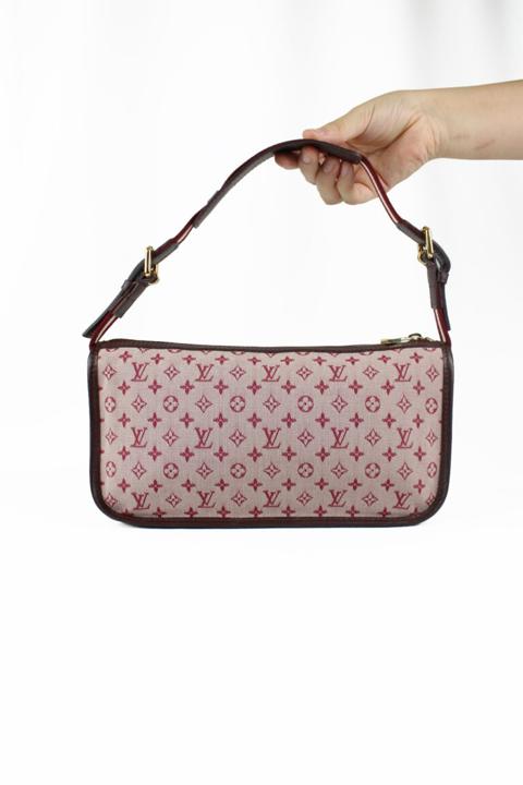 Monogram Mini Lin Kathleen Pochette Cerise