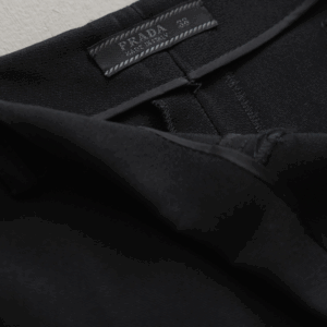 PRADA Rayon Blend Straight Slacks Pants