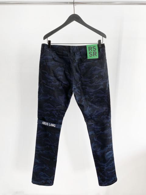 RAF SIMONS/ STERLING RUBY FW14 ABUS LANG JEANS