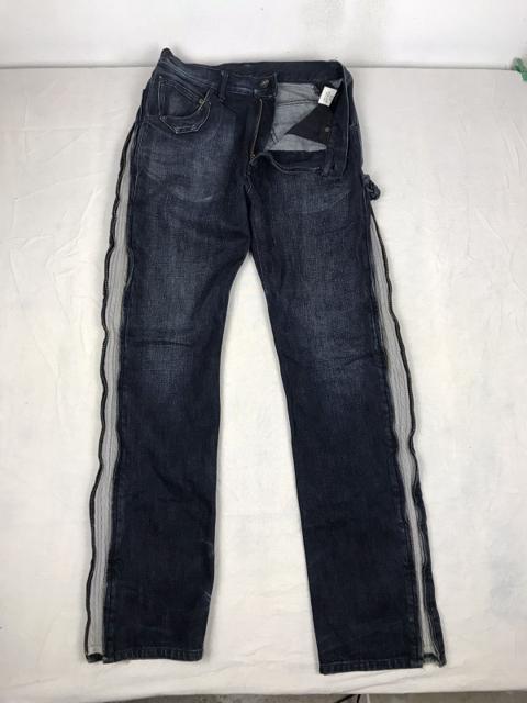 very rare side zipper efilevol denim pants hypebeast