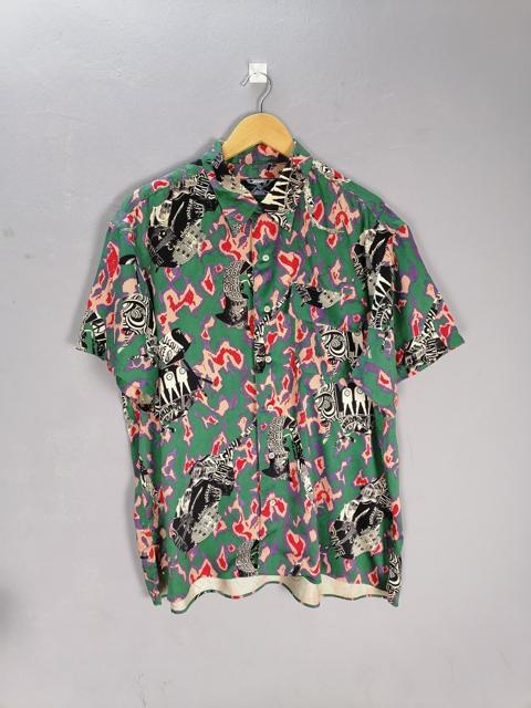 arrston Volaju by Kohshin satoh printed rayon button shirt