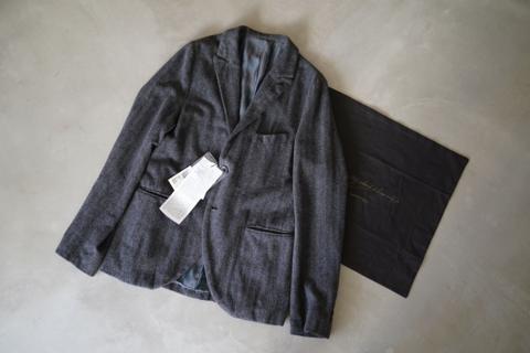 16AW HBJ26 Cotton Wool Herringbone Tailored Jacket